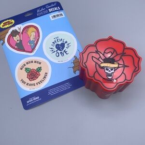 Weather Resistant Beavis and Butt-Head Adhesive Decals & Guns n’ Roses Socks